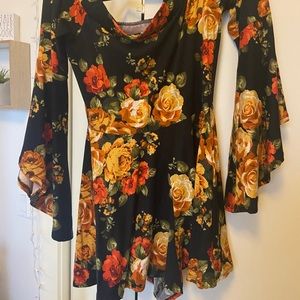 Fall Off-the-Shoulder Romper